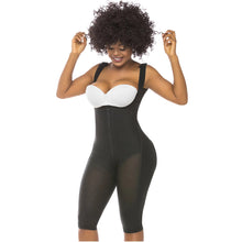 Load image into Gallery viewer, Fajas Salome 0518 *PRE ORDEN *| Stage 1 Post Surgery Bodysuit | Knee Length Full Body Shaper For Women | Powernet