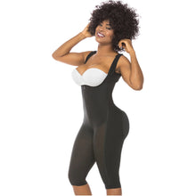 Load image into Gallery viewer, Fajas Salome 0518 *PRE ORDEN *| Stage 1 Post Surgery Bodysuit | Knee Length Full Body Shaper For Women | Powernet