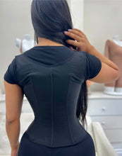 Load image into Gallery viewer, 202 BR Chaleco de Alta compresión Espalda alta con Broches ajustables